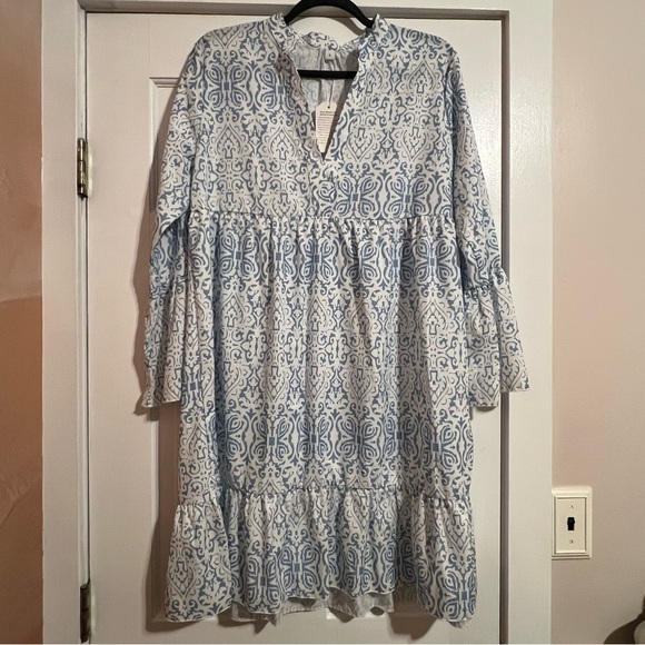 Made with Love Dresses & Skirts - #122 MADE WITH LOVE BLUE LIGHTWEIGHT DRESS LARGE